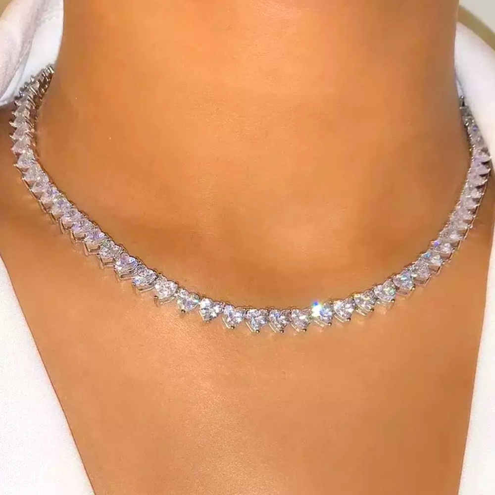 ✨Tennis Diamond Necklace / Statement Necklace ✨
